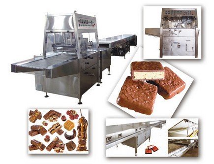 Chocolate Enrobing Machine